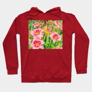 Summer lilies at Heritage Gardens Hoodie